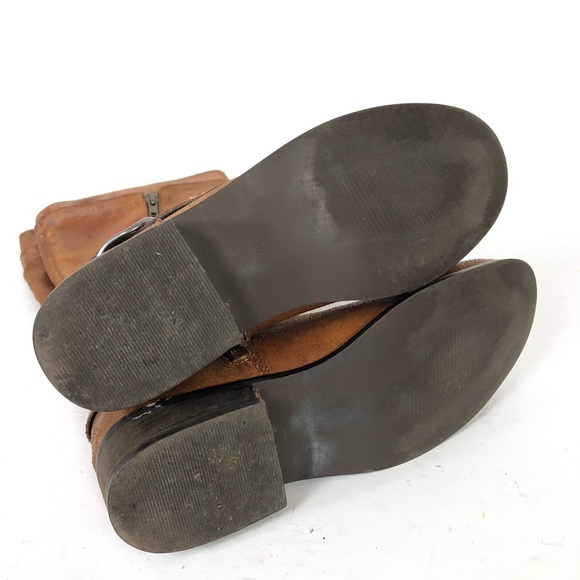 Matisse Coconut tan heel riding boots zipper Deja - Picture 5 of 8